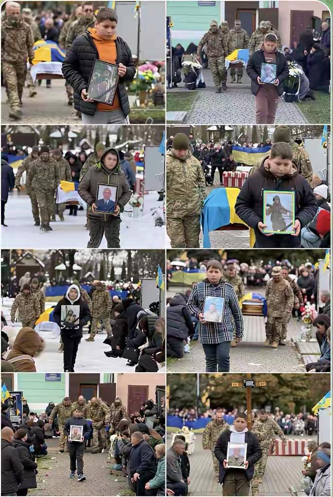 乌克兰小男孩命够硬，送走了八个……