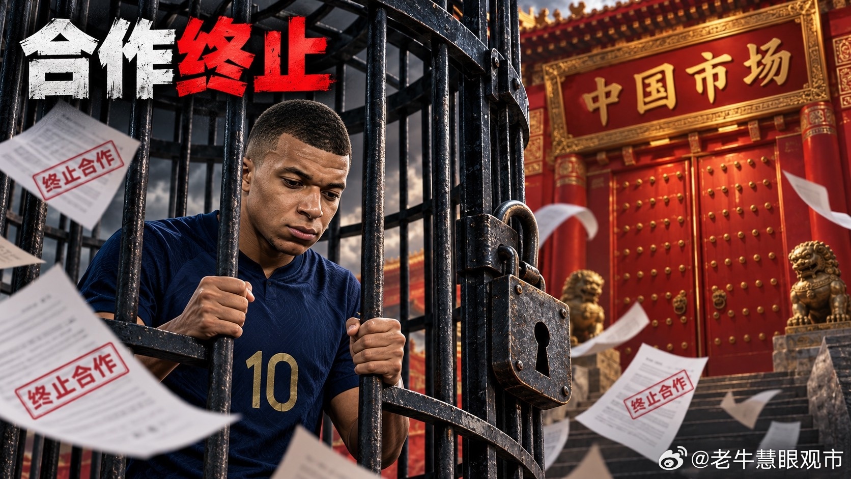 姆巴佩，吃饭砸锅的代价，远不止几笔代言费一边拿着中国品牌的代言合同，一边发表伤害