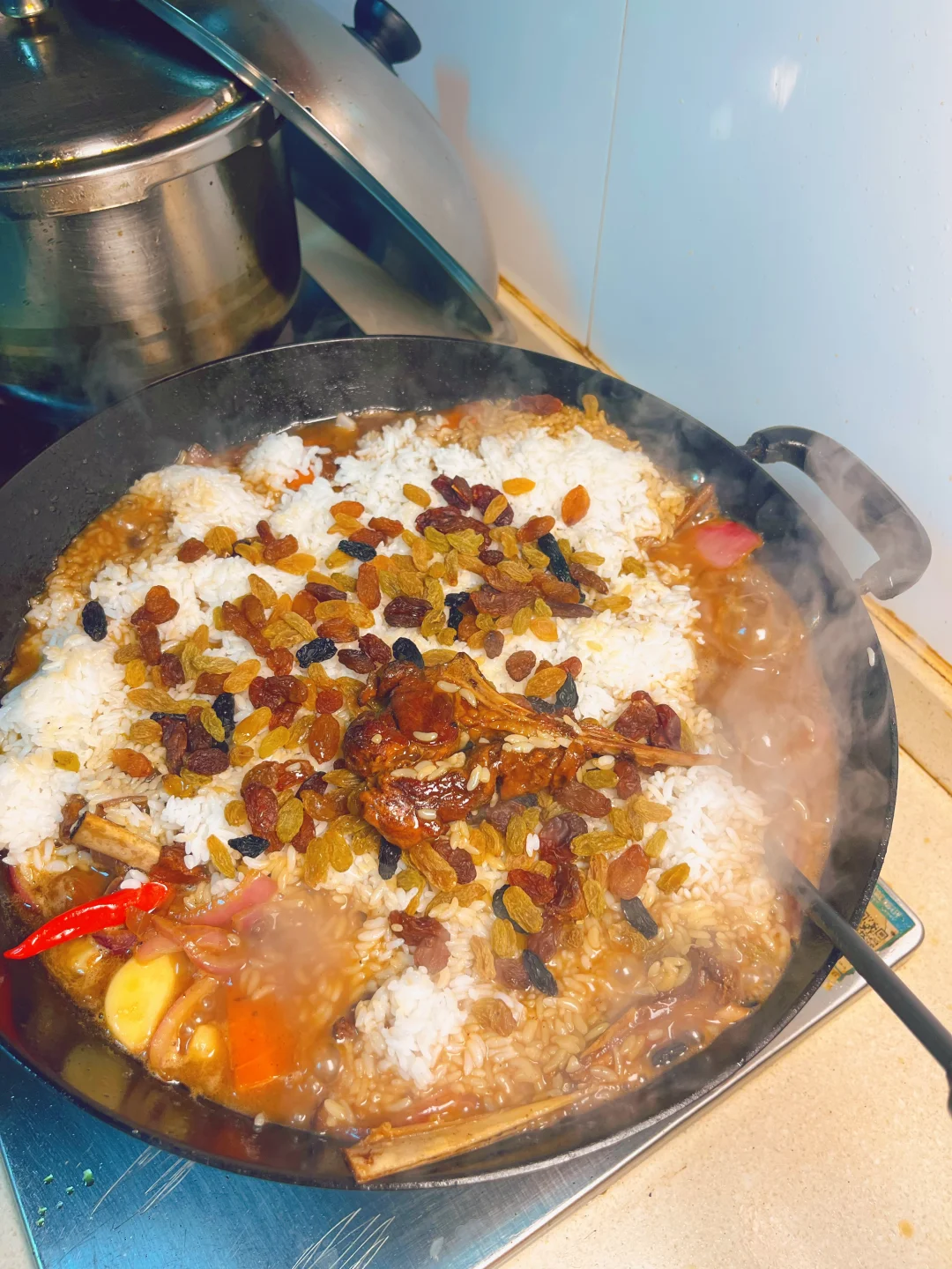 增肌餐——新疆抓饭