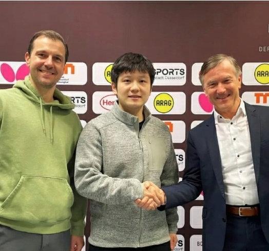 樊振东加盟杜塞尔多夫，德甲之旅再升级！

德甲赛场传来重磅消息，下赛季樊振东将从