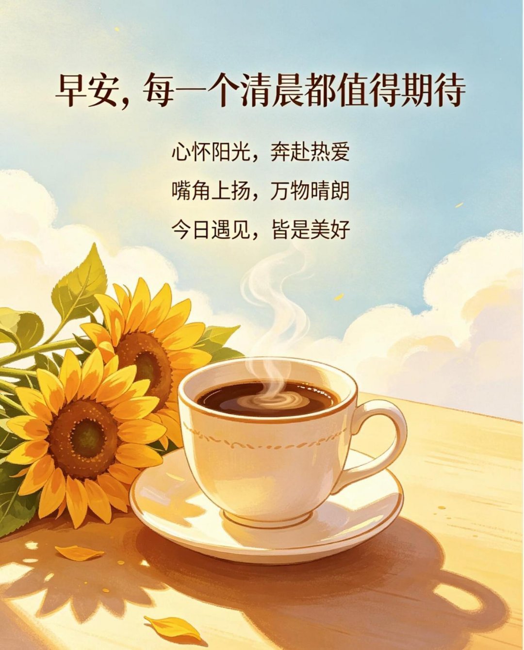 早安[超话] 我走在路上，听见鸟叫，闻见早点摊的香味。忽然觉得，不管昨天多忙多累