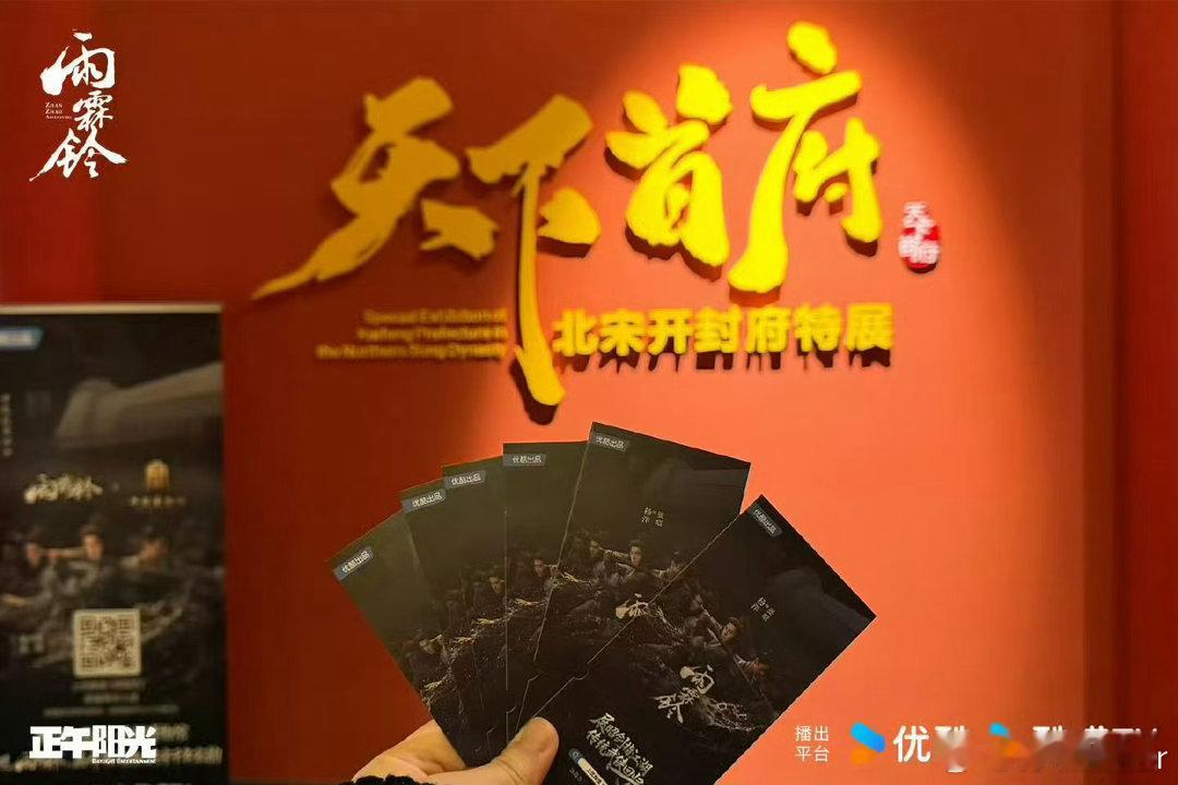 雨霖铃把开封变成展昭痛城电视剧雨霖铃展昭痛到拦路派发御猫令，名场面趣味满满，一旁