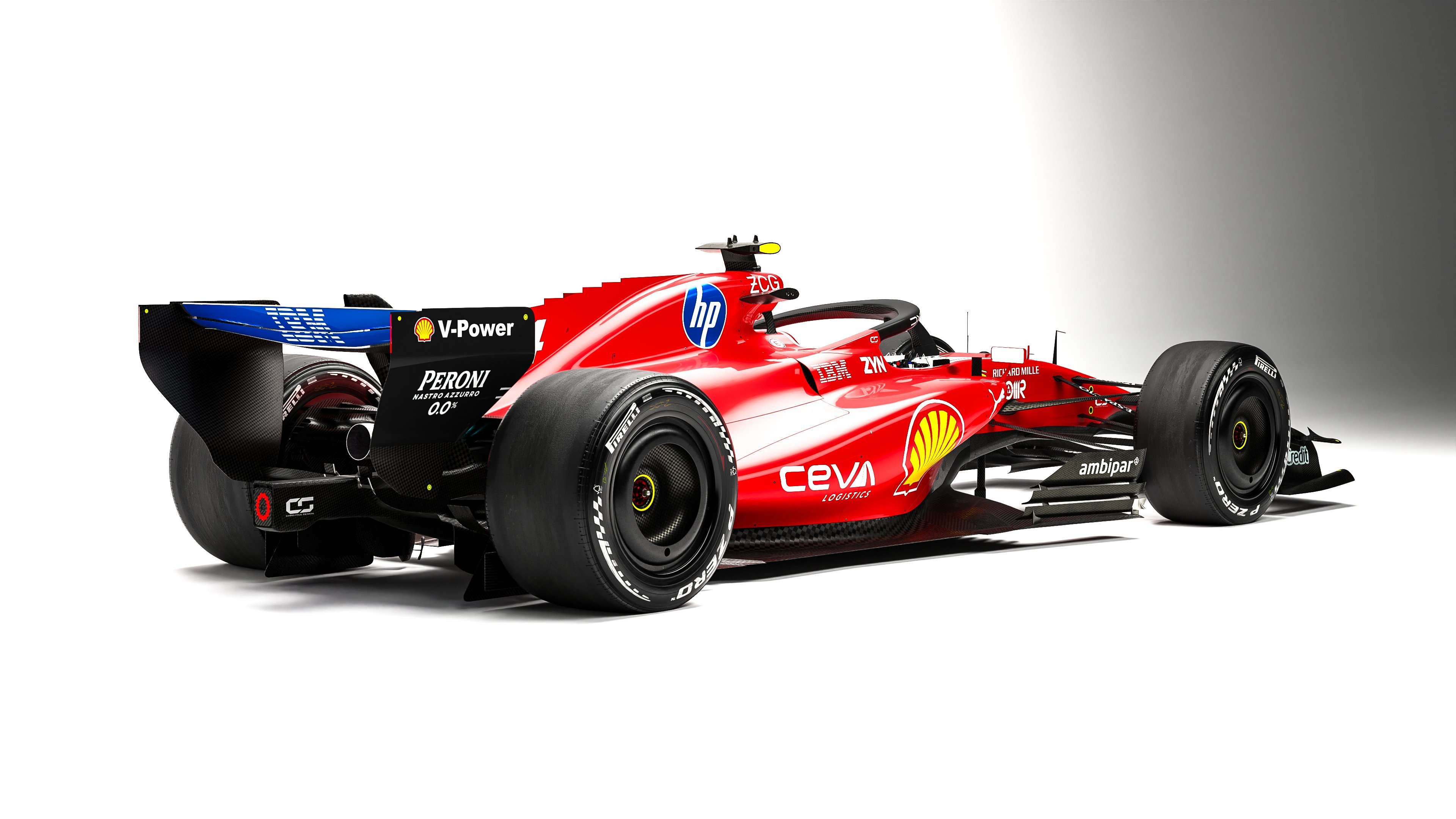 F12026F1奥地利大奖赛 2027年法拉利F1赛车渲染图 