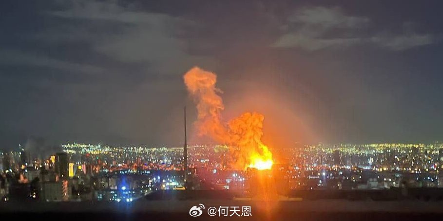 跟上次一样：以色列对伊朗的国家电视总台（IRIB）发起了袭击。何天恩伊朗遭袭40