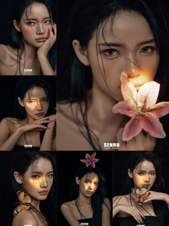 雀斑+光影=高级感爆棚🔥美到窒息了谁懂？