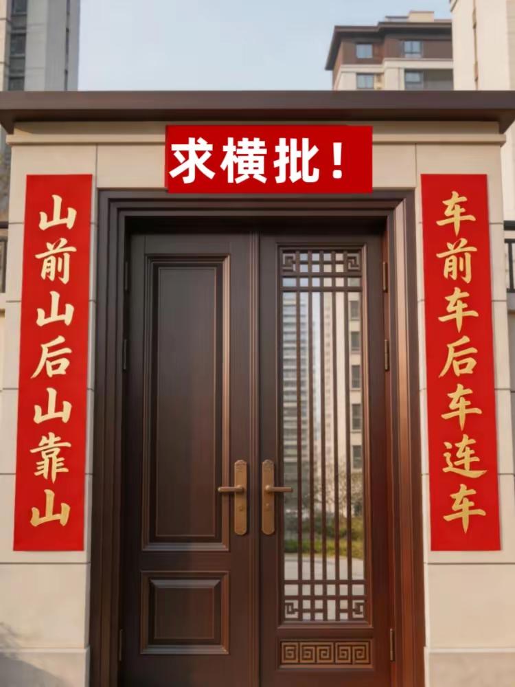 上海一位出租车司机，闲得无事写出一副对联，可惜横批空缺着，至今无人能对，求高手赐