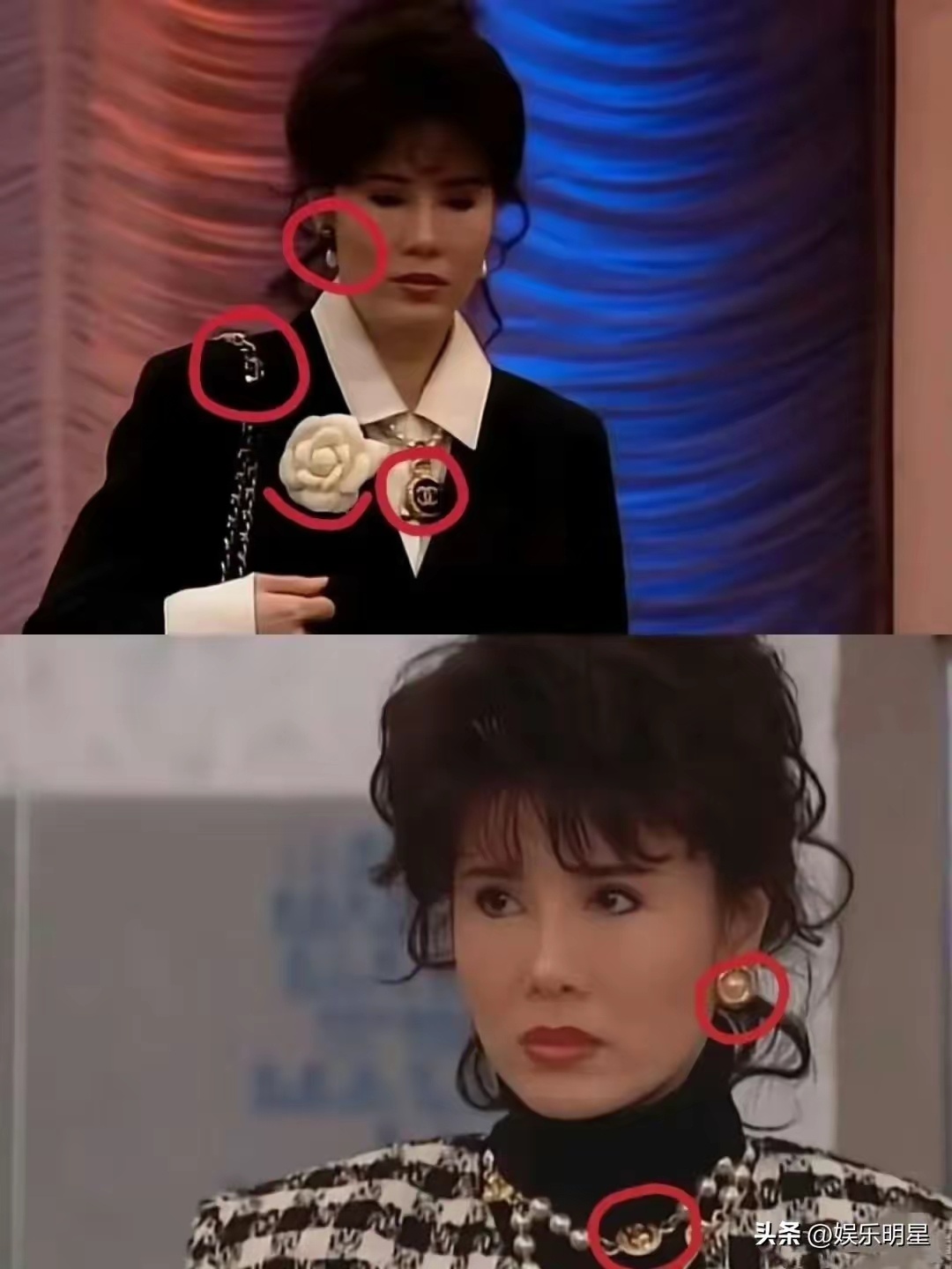 小时候本以为穿森马、以纯就已经很拽了，现在回看90年代的港剧都已经满身香奈儿了！