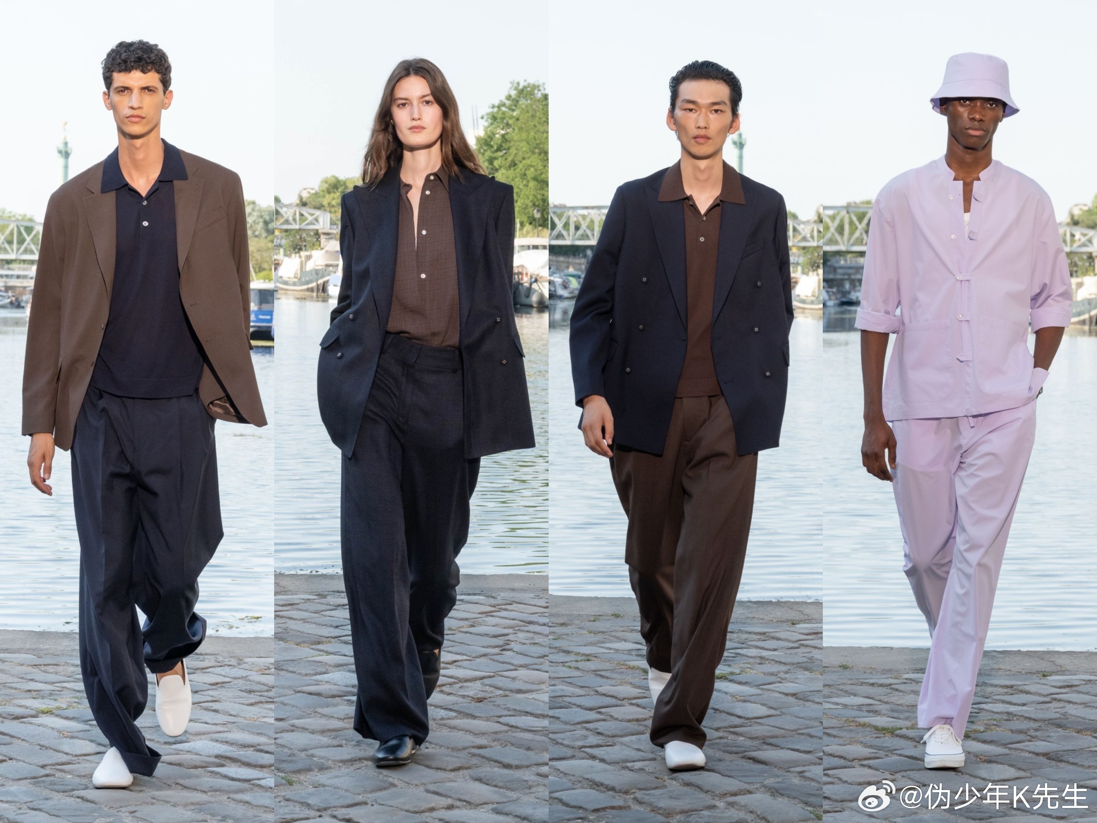 K先生时装周笔记Officine Générale Menswear S/S 2