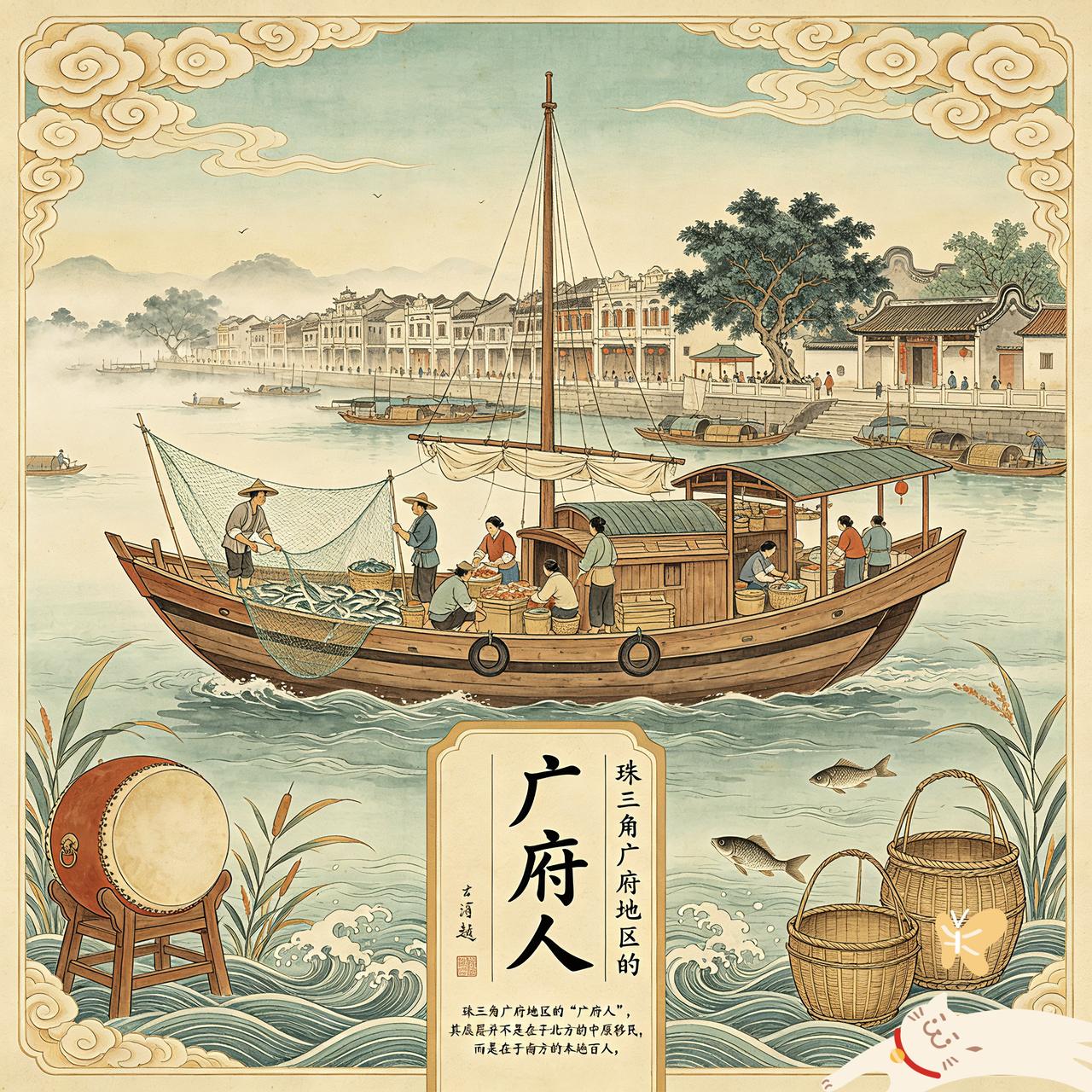 相对于珠三角广府地区的原住民(广府人)而言，客家人只能算是“外来户”(新移民)。