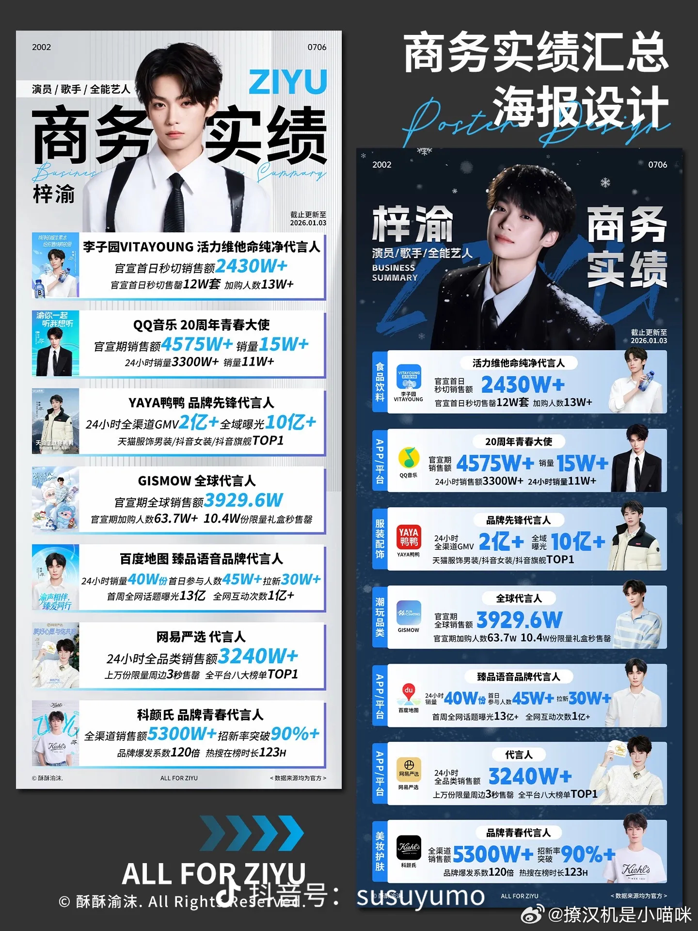 有人女友多，有人男友多，梓渝只有杂志很多有人努力搞对象，有人努力搞暧昧，梓渝努力