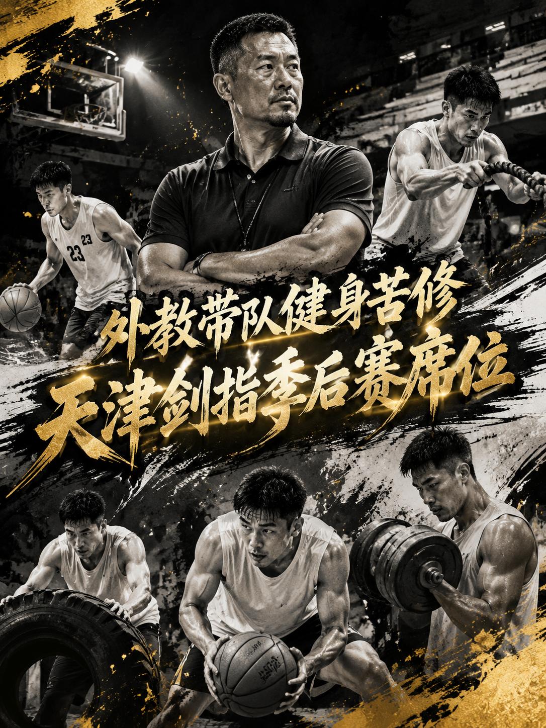 主教练带领全队健身，这在CBA颇为罕见。而且通过他们在休赛期的动作来看，这支球队