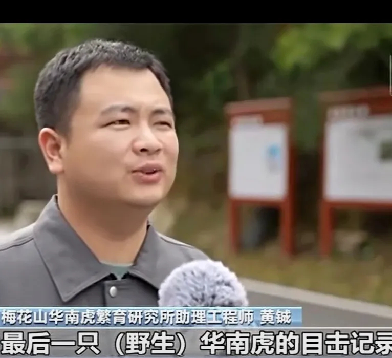 拍摄到野生华南虎系谣言网警依法查处 近日，有一则标注“福建漳平三重岭发现华南虎”