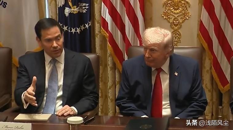 美国国务卿马可·鲁比在内阁会议上辩解对伊战争:“与他们不同，我们没有轰炸大使馆和