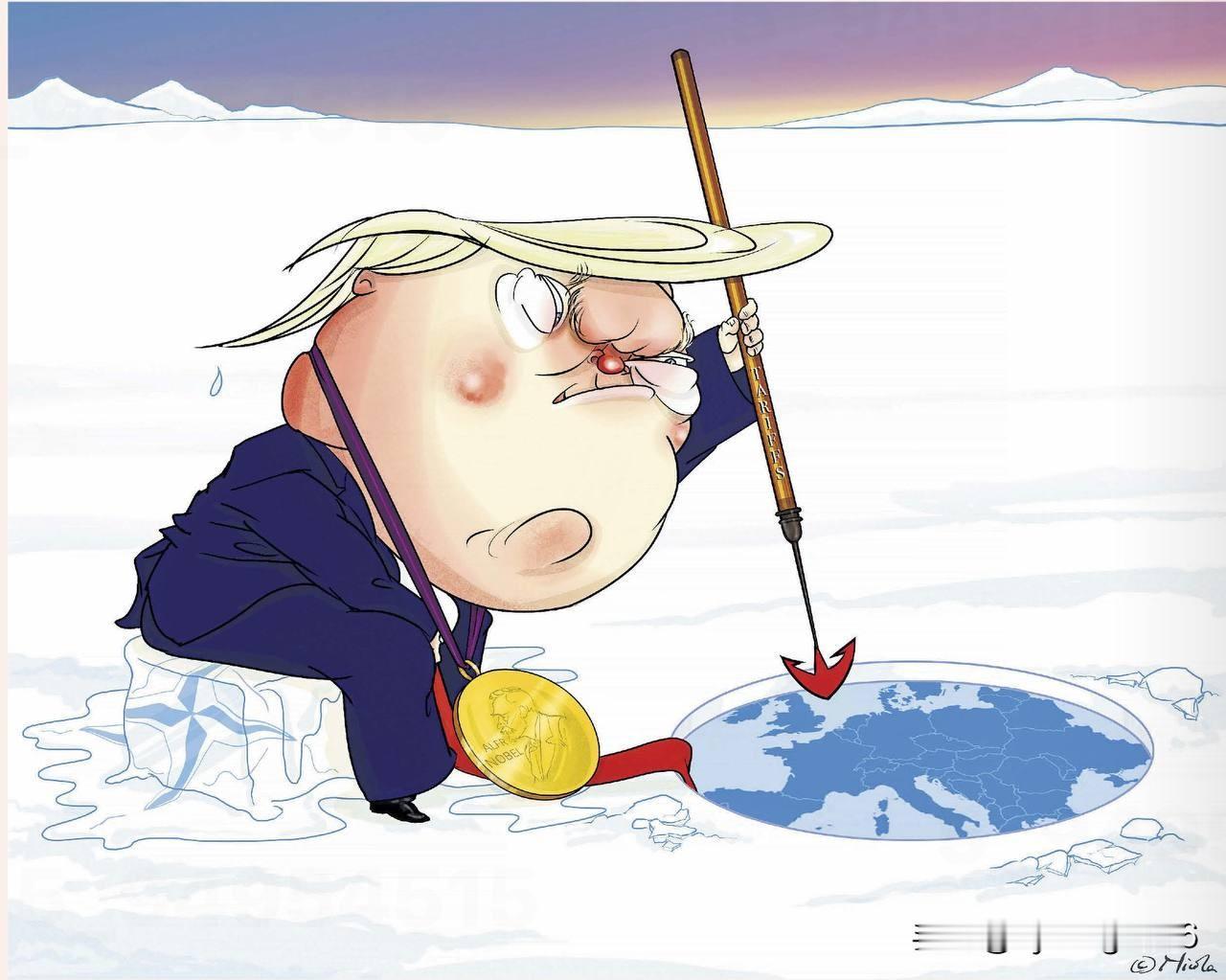 🇬🇧《卫报》认为特朗普试图在格陵兰岛问题上对欧洲下手。

嗯，我觉得他成功了