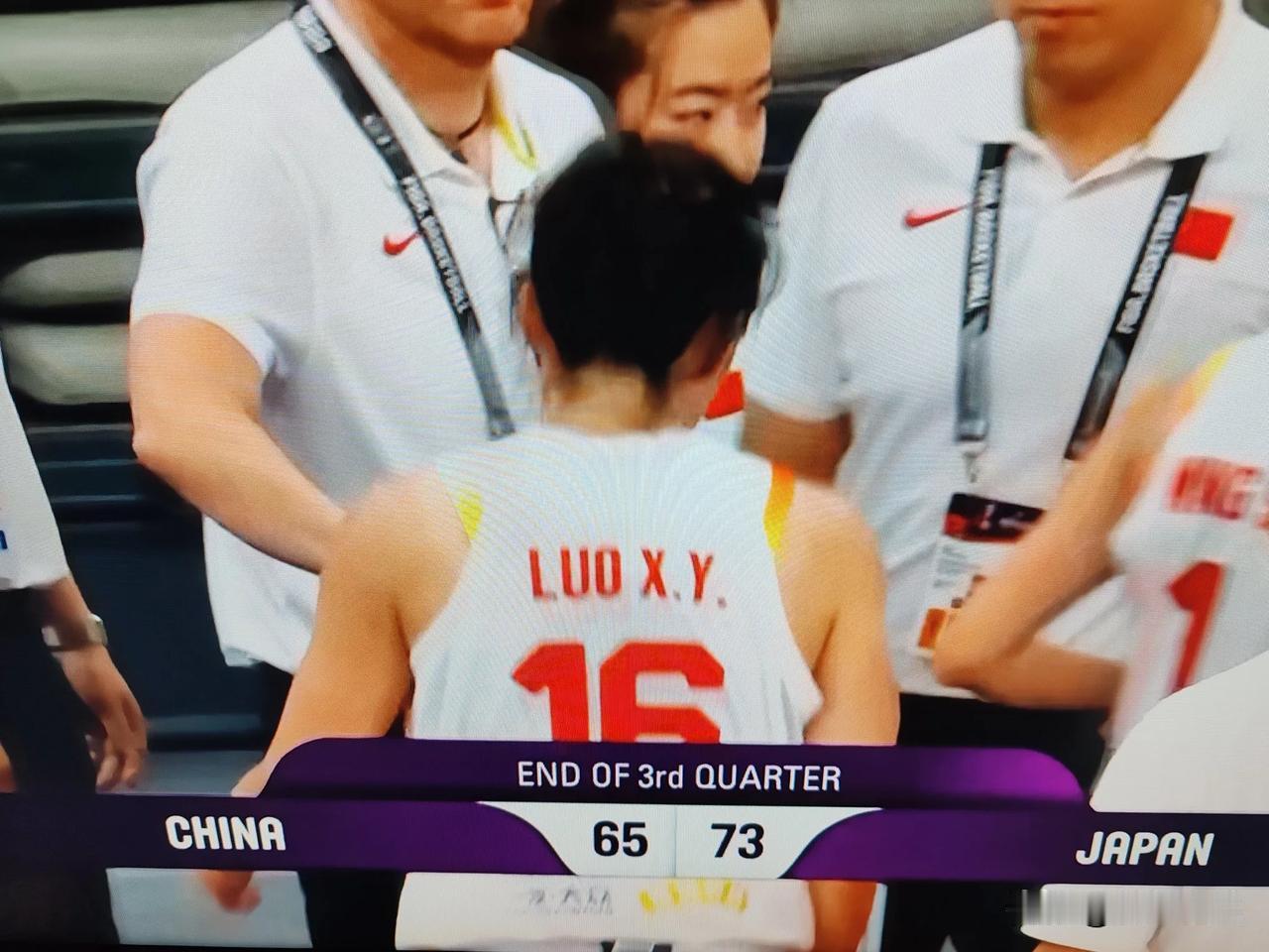 65：73，女篮亚洲杯中国女篮半决赛前三节暂时落后
正在进行的女篮亚洲杯半决赛，