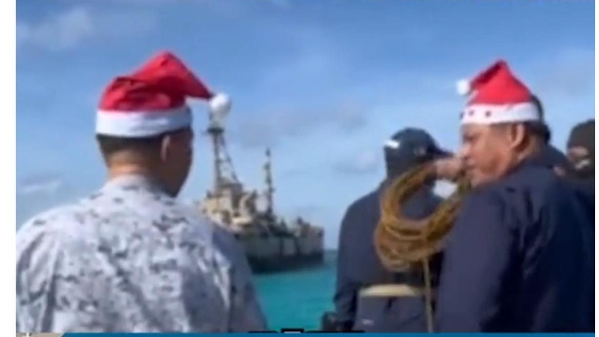 “平安夜尬戳穿：菲律宾平安夜仁爱礁行动全程“露馅”实录

就在十二月二十六日，菲