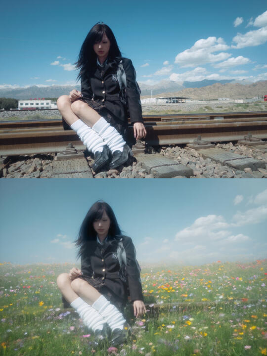 帮我看看背景p的真不真！