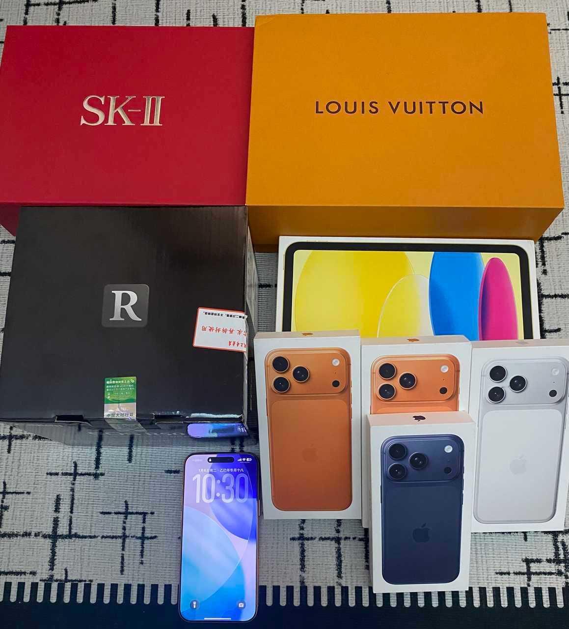 转评+关，1月6号通过抽5⃣️位宝送大礼包啦这里面，包含iphone17 pro