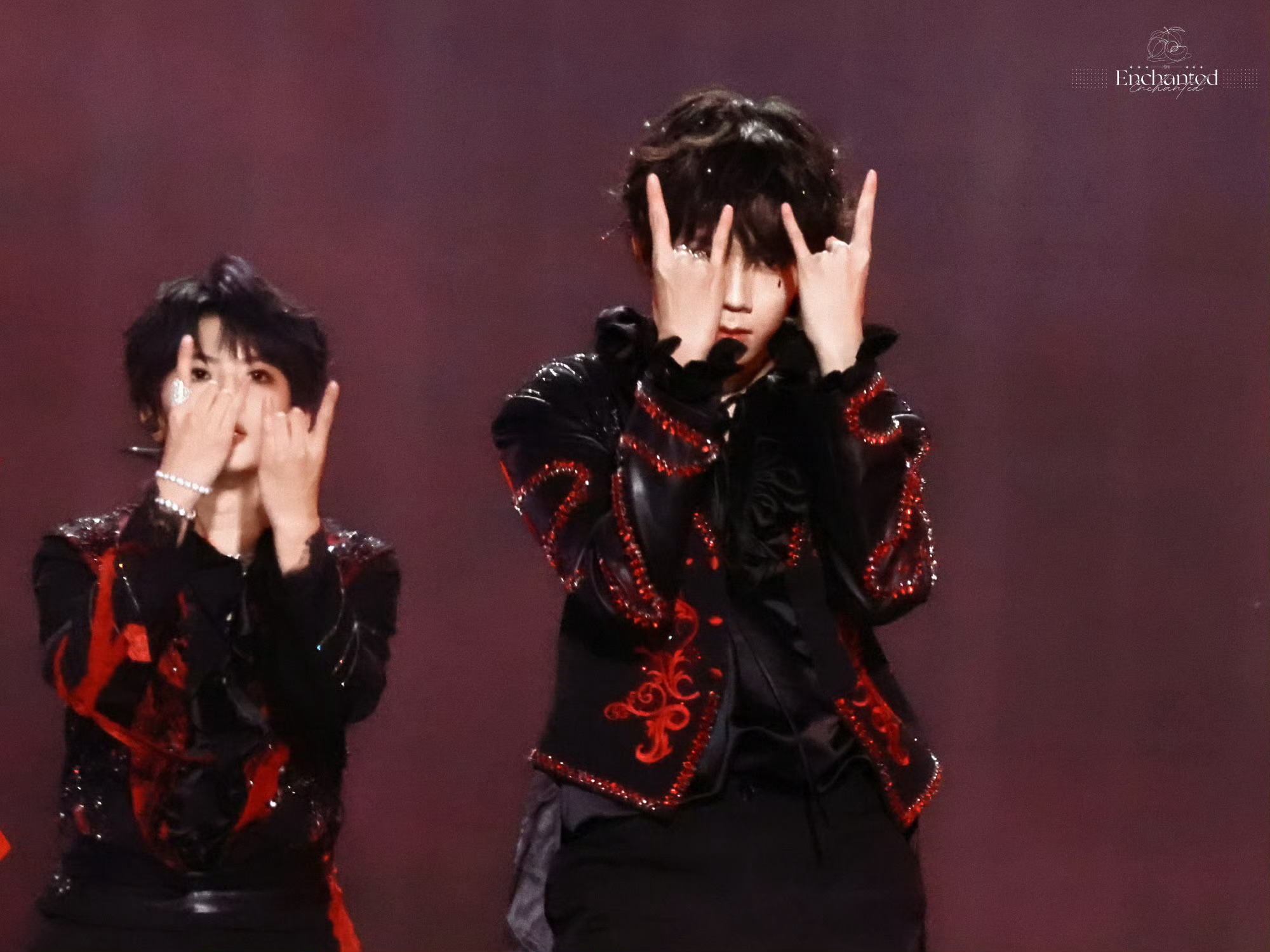 王橹杰穆祉丞两张神颜同框爽翻了！！！！橹穆美杜莎美杜莎舞台