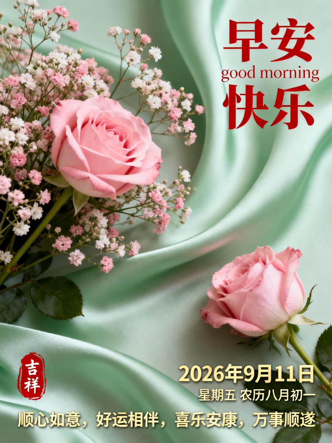 ☀️❤️🍎四季流转，时光变幻，随着时间的推移，我们从春天，走到了秋天，从一月，