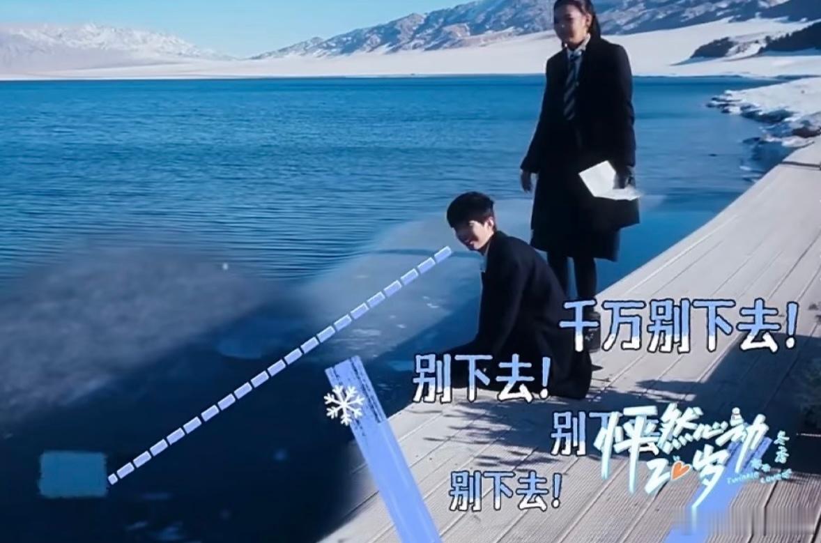 二人组30%的信掉湖面的冰上了…30%的信飞走了，是不是也预示了两人的结局喜笑颜