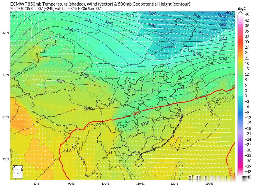 受西风槽过境影响，6-7号我国华北中北部、东北南部地区将迎来一次小雨或阵雨天气，