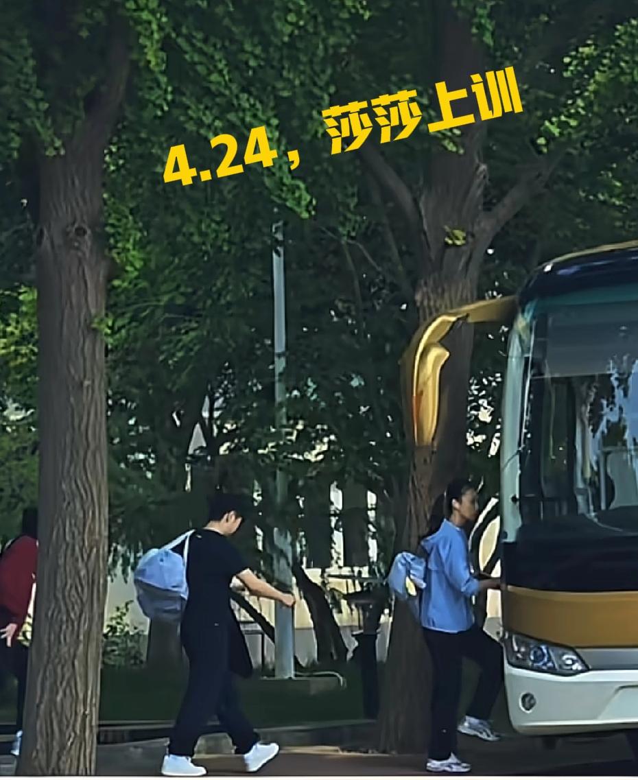 每一份荣耀的背后都是用汗水换来的，4月24日，小莎凌晨到北京 ，但是，今天依然正