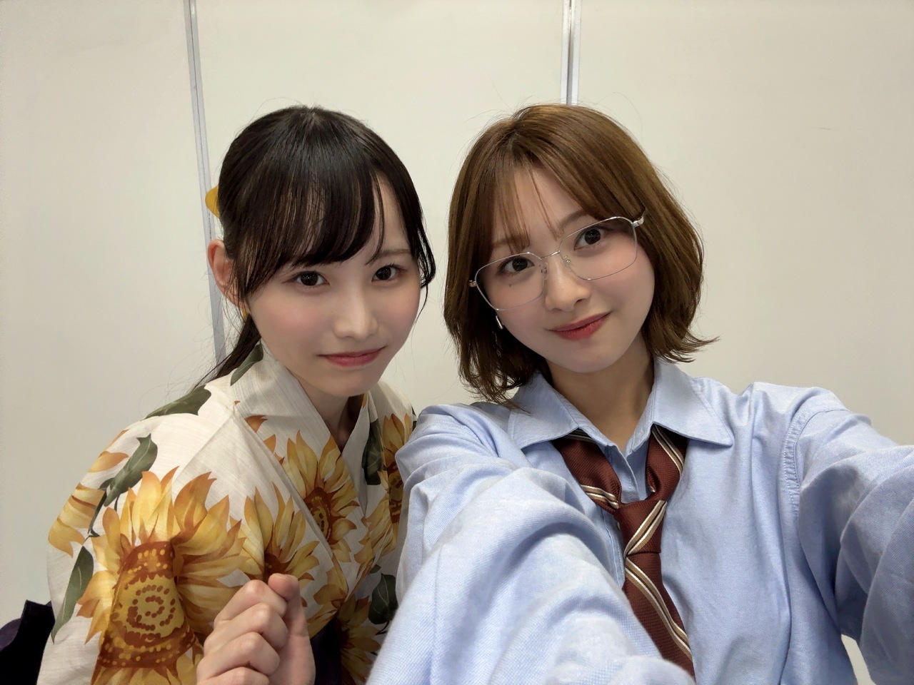 すずか「今日は娘の俐香ちゃんのお誕生日💟🐝二人で並んでるところが親子みたいと