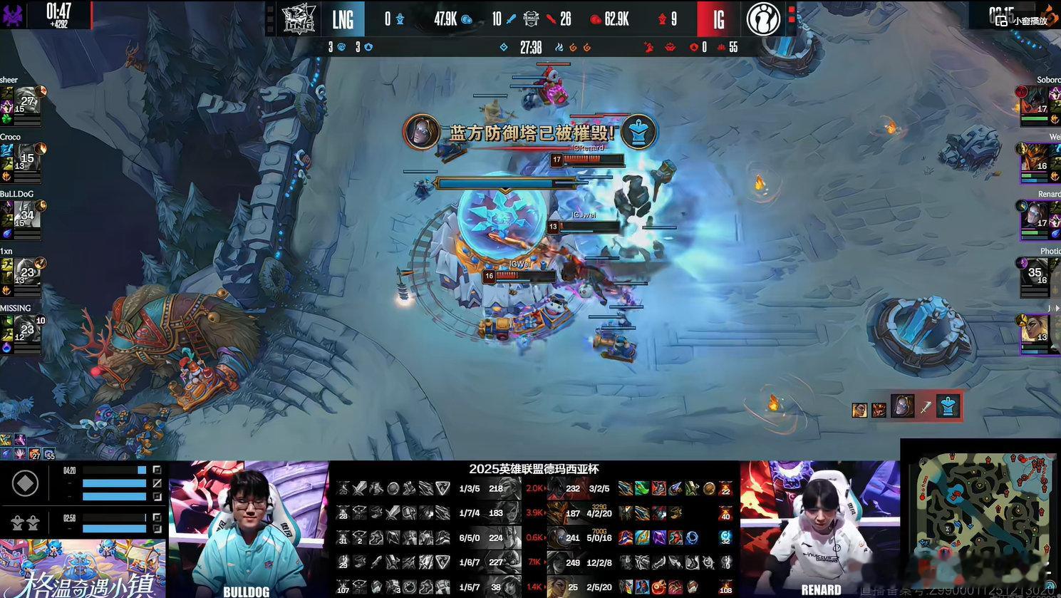 iG零封LNG，三把红色方杀穿开赛之前完全想不到iG能进德杯决赛，今天打的真挺好