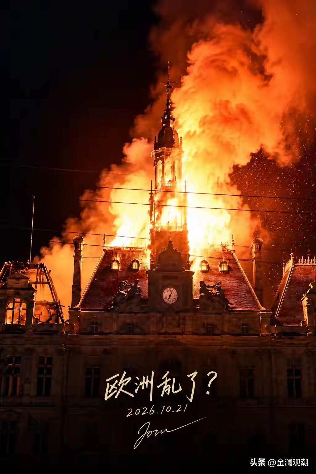 法国骚乱外溢，整个欧洲都不稳了？
 
法国大规模街头动荡尚未落幕，动荡火种已经快