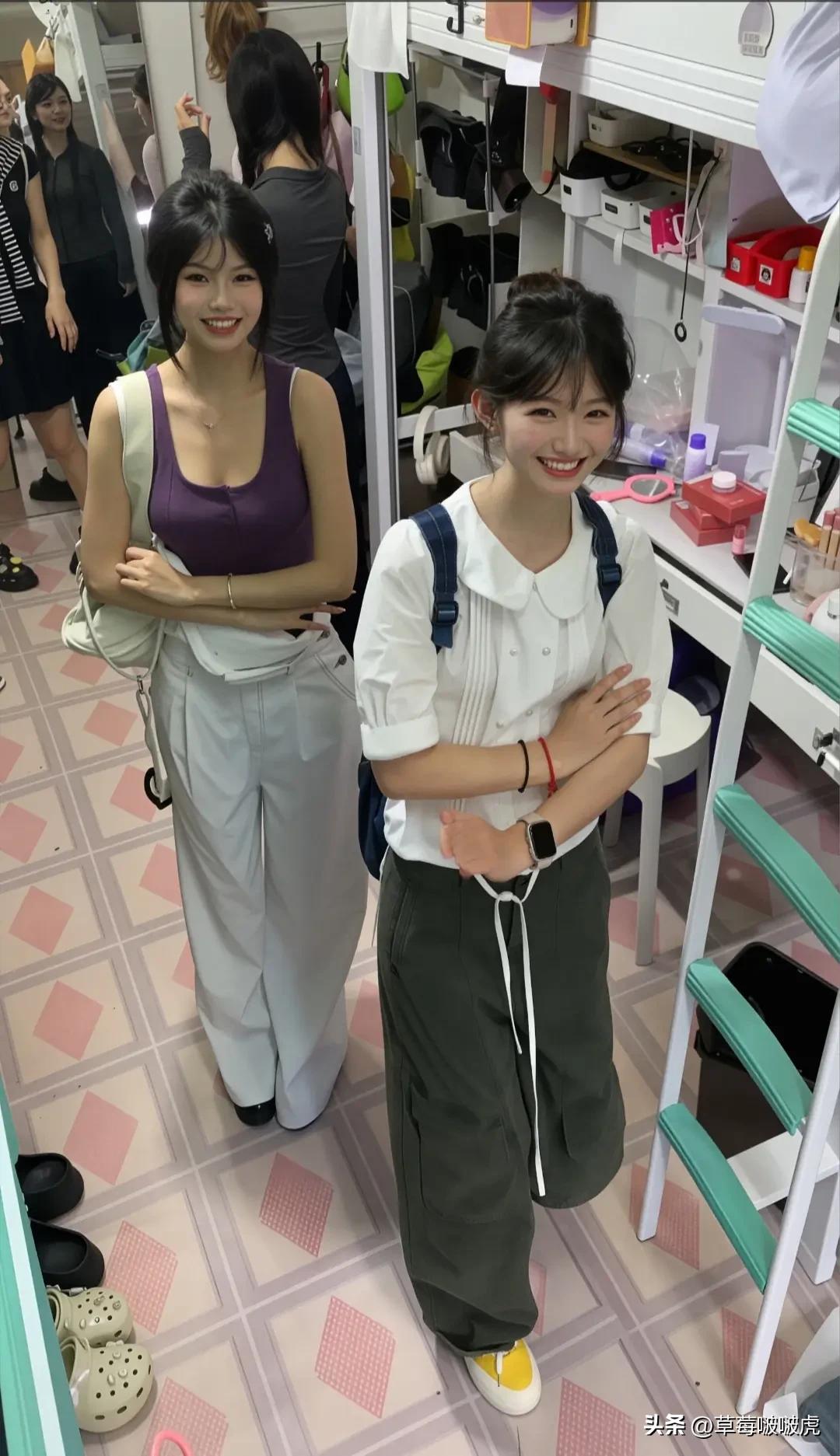 满大街女人都穿这种裤子，感觉现在人的审美都下降了。
