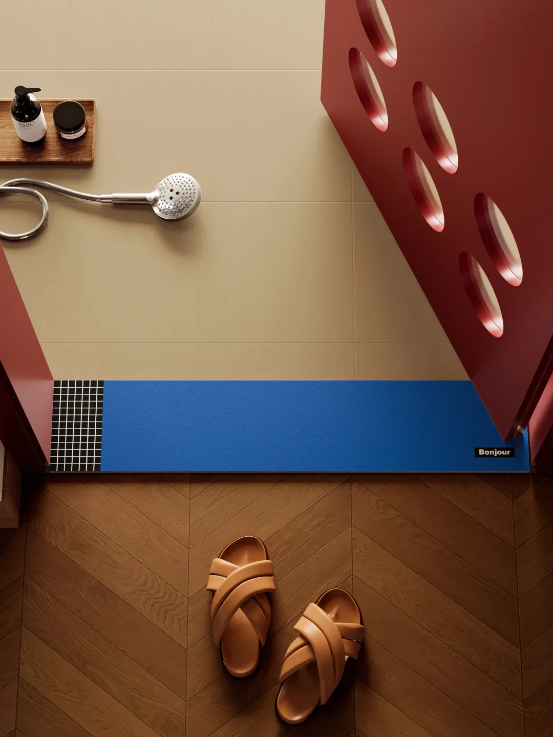 💙Bauhaus艺术！门槛石垫_家的“过渡带”