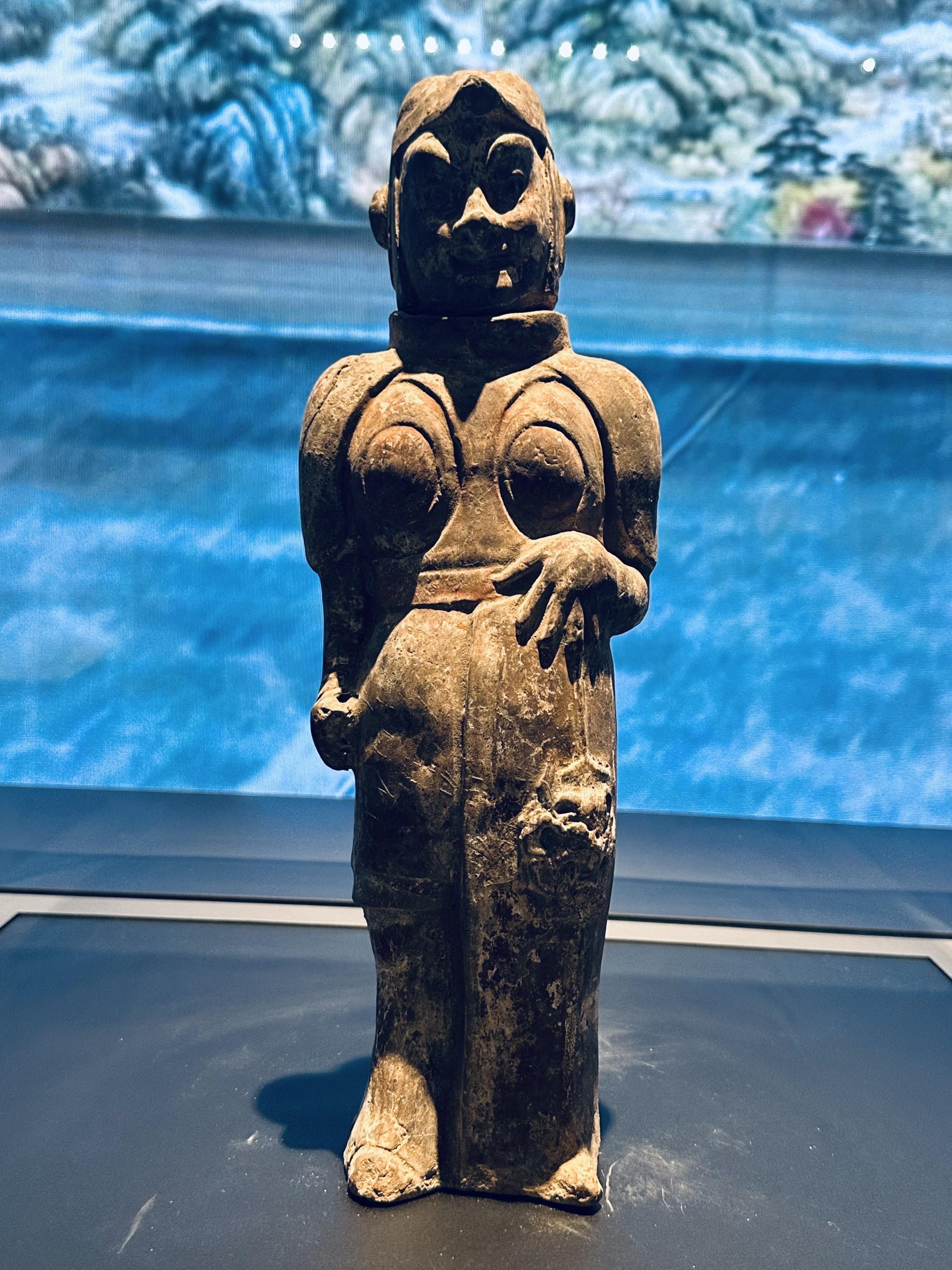 隋代·武士俑·西安T5航站楼博物馆展。