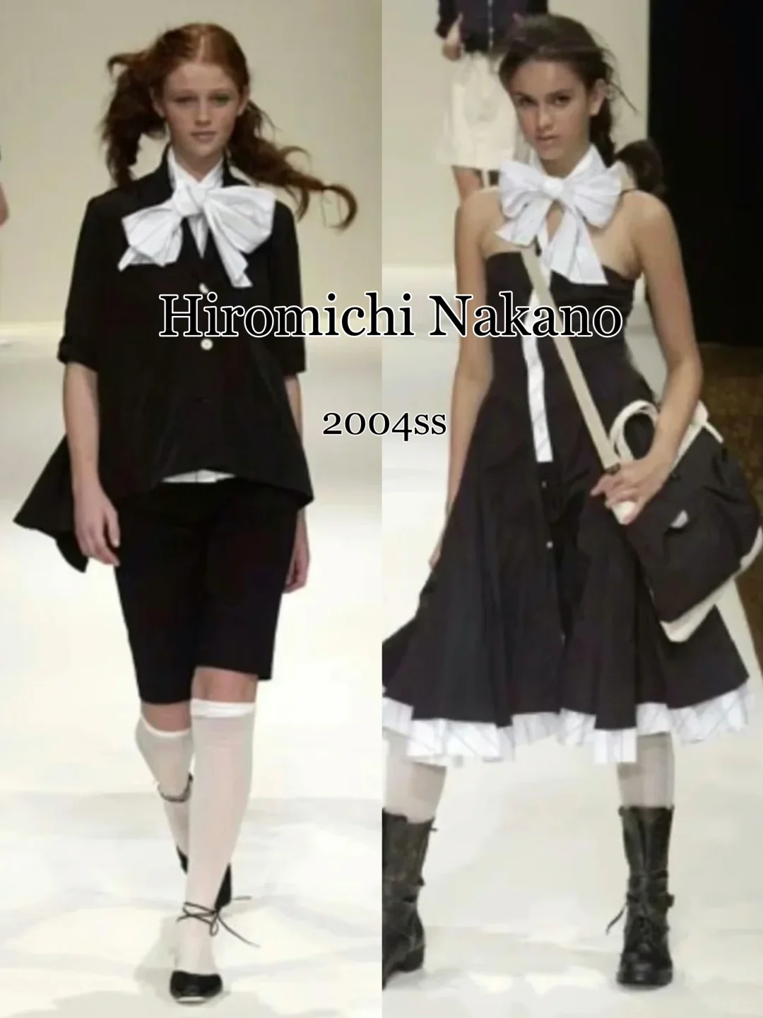 Hiromichi Nakano 2004ss｜♟️哥特洛丽塔