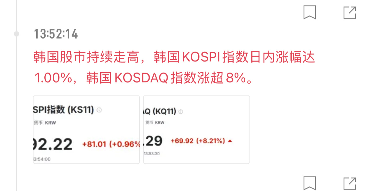 讲个冷笑话，韩国股市对币圈有影响！ 