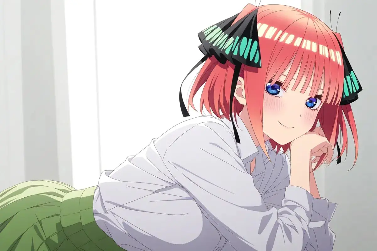 中野二乃 五等分的花嫁 动漫 插画 二次元