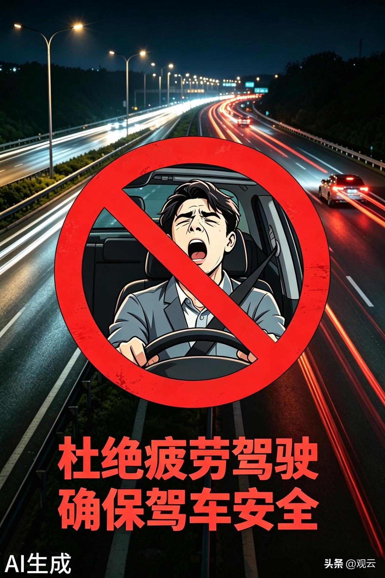 【私家车主必须了解：6月1日起，“疲劳驾驶”有了新标准】
啥叫“疲劳驾驶”，连续