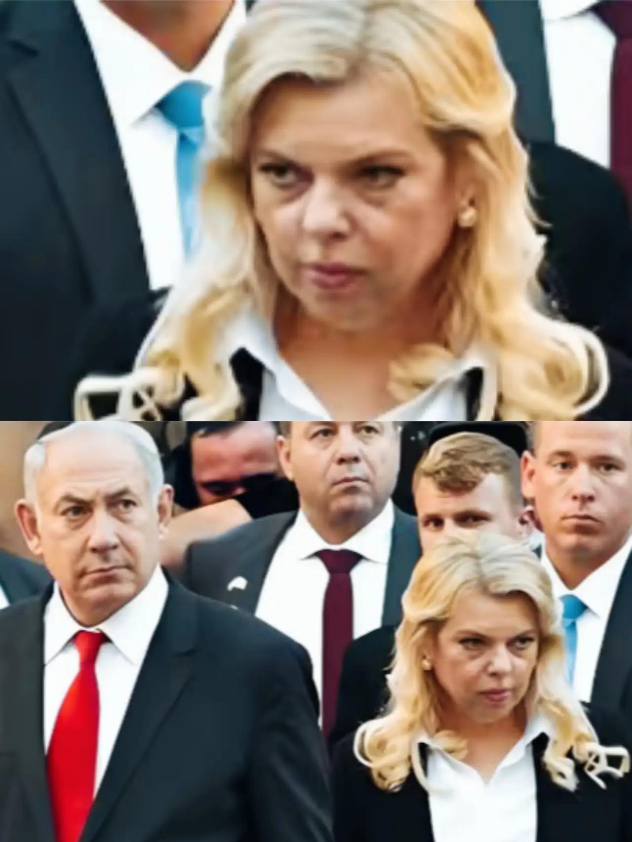 内塔尼亚胡妻子萨拉的眼神是不是很特别啊？
萨拉这样的眼神反映了内心是一个什么样的