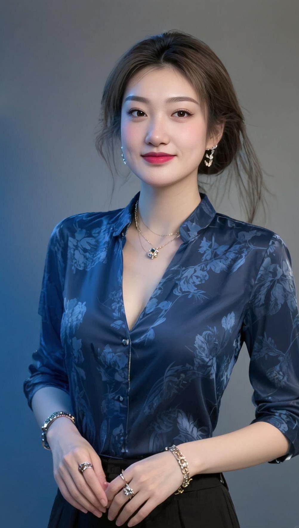 AI优雅写真 李梦