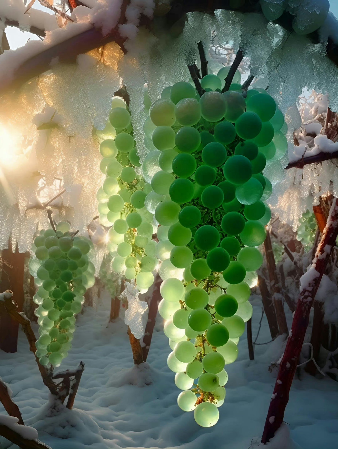 这是一串超神奇的葡萄，能给你带来好运🍇 ​​​