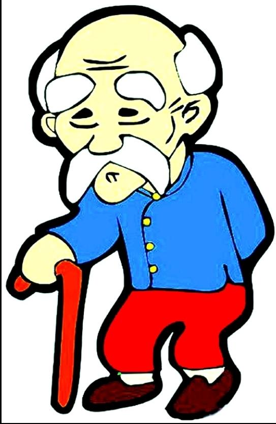 别看年轻咋幸福，
到老没儿就是苦，
身边多少耄耋汉，
……请友续句………？
[微