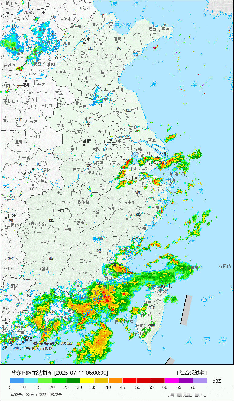 【强降水追踪】今晨到上午，四川盆地以及东南沿海一带，出现了短时强降雨。福建东山、