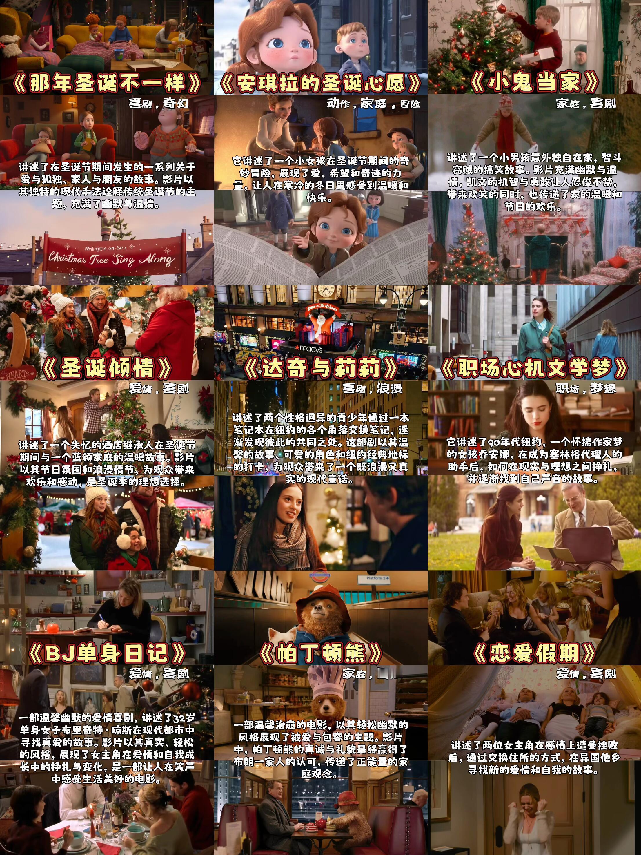 冬日窝家必看的浪漫喜剧治愈系电影！ 