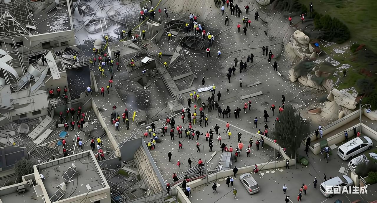 内塔尼亚胡干得真不错，把美丽的海法都快变成八十年前寸草不生的广岛了！等这场美以伊