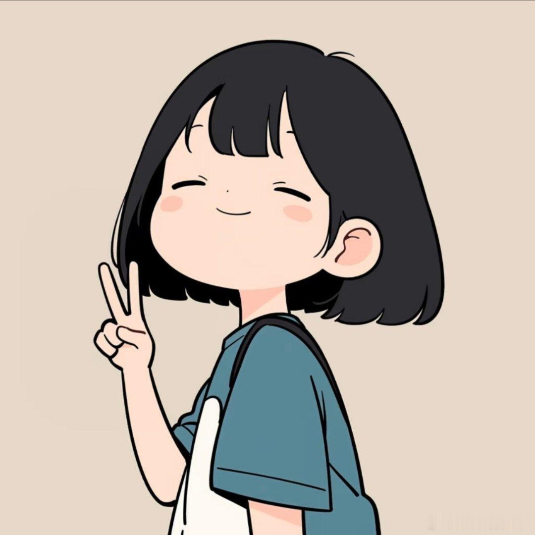呆萌卡通头像。一人安利一部动漫动漫点评团