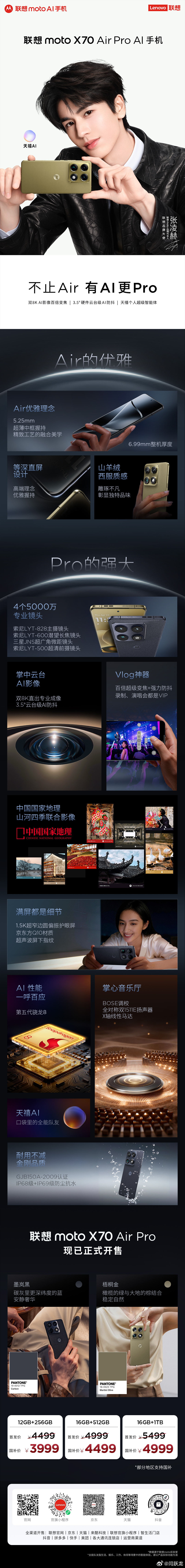 一张图读懂联想motox70air