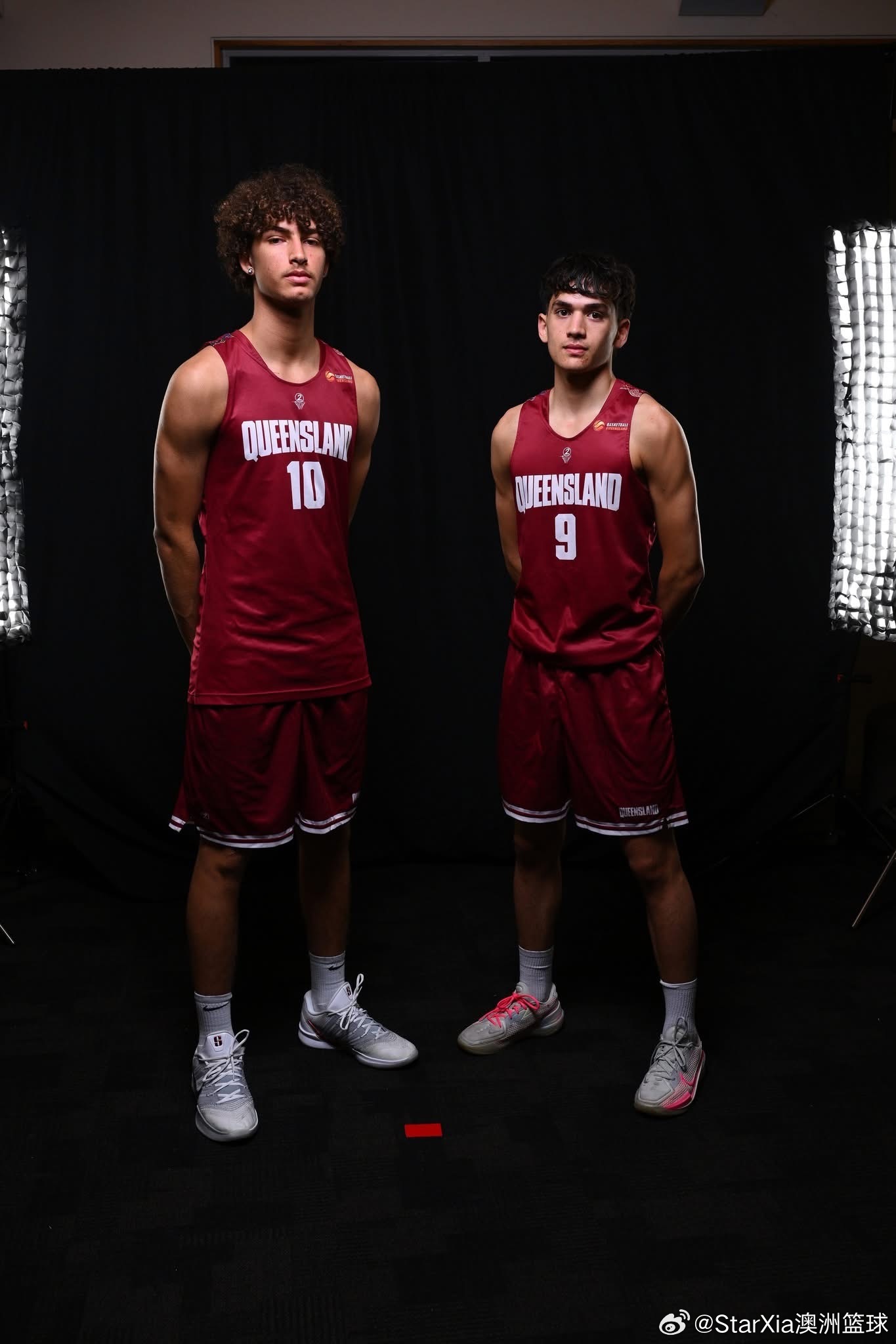 四月澳大利亚全国锦标赛昆士兰州U18 州代表队，10号Antong Liang！