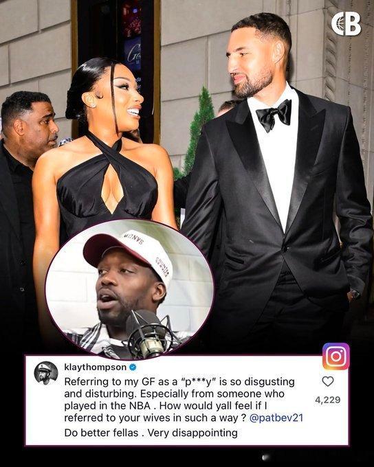 昨天，你汤对帕特里克·贝弗利和杰森“白巧克力”威廉姆斯在播客中称他的女友梅根为“