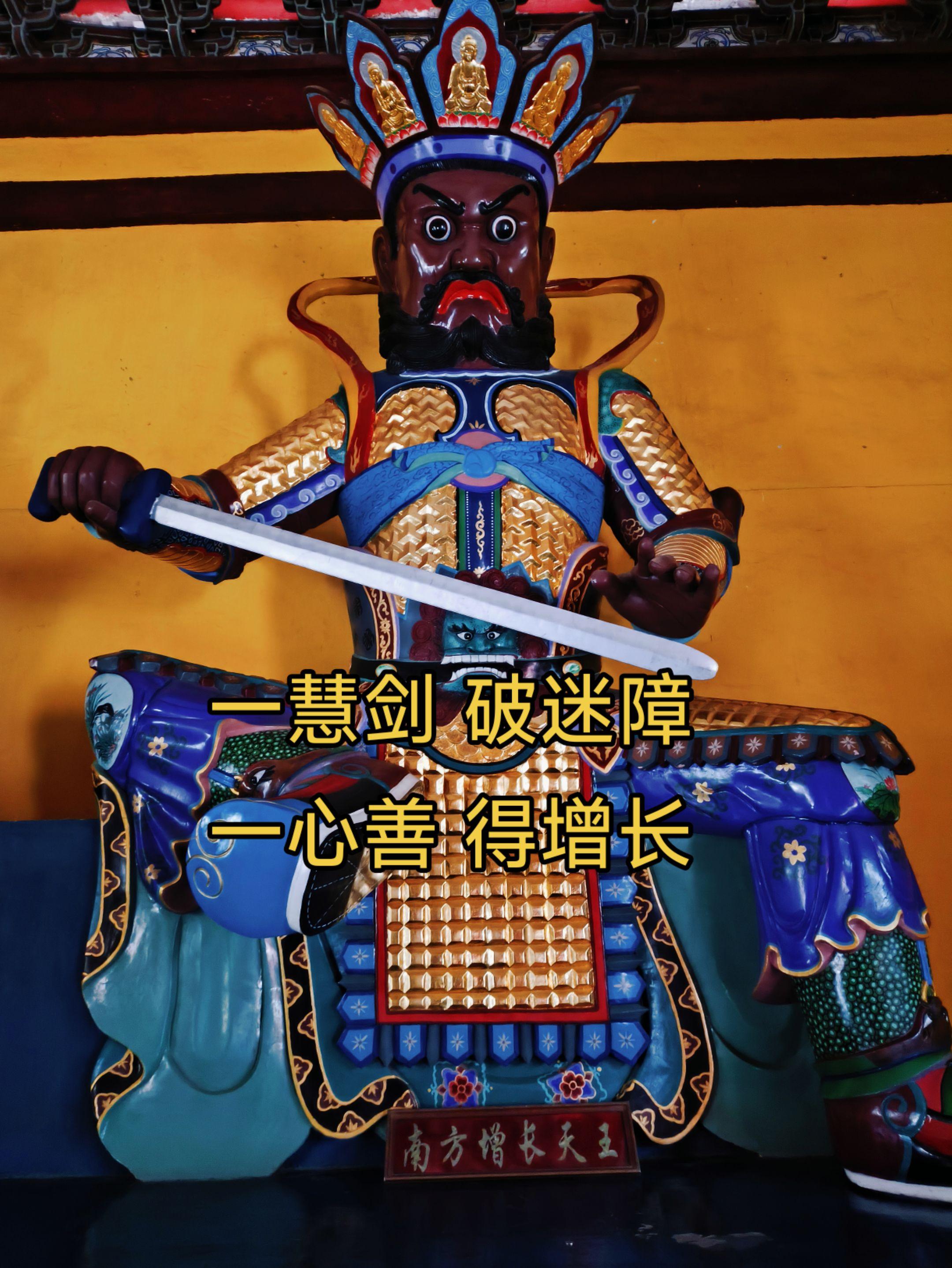 一慧剑，破迷障；一心善，得增长 护善断障，步步精进，所求皆如愿！