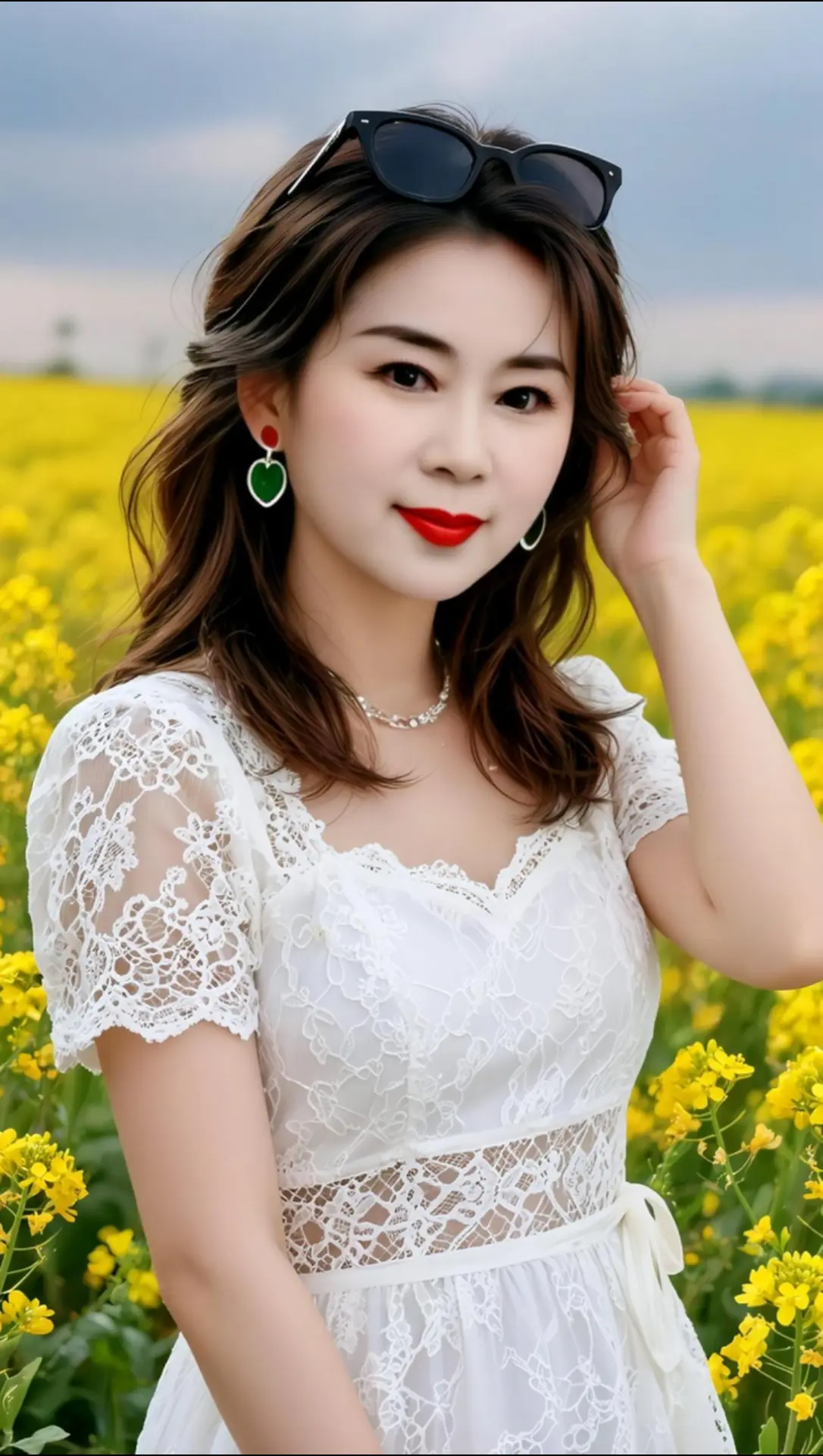 AI田园清新照 ai创作